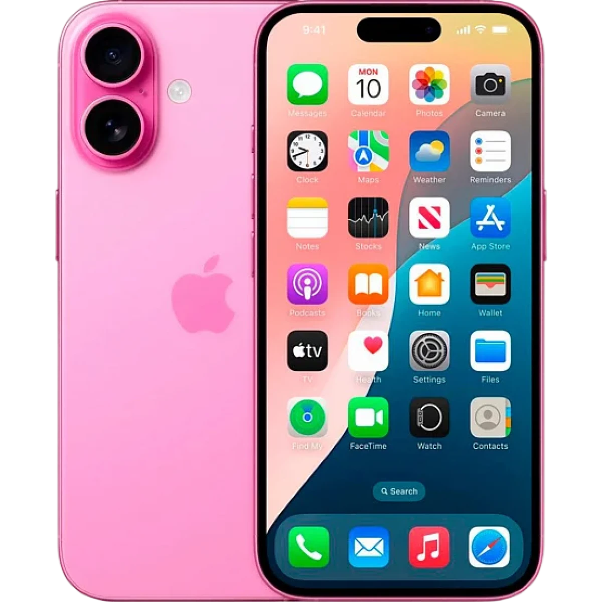 Apple iPhone 16 Plus · Розовый · 128 Гб · SIM